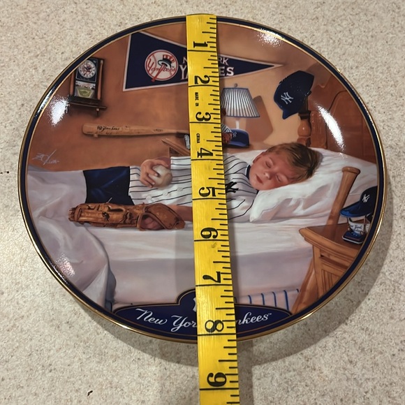 Yankees sleep, tight, slugger porcelain collect a plate - Picture 3 of 3